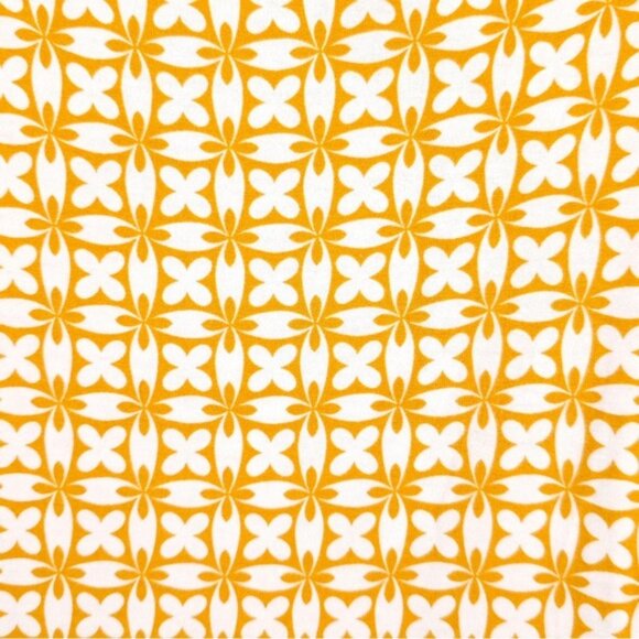 Boden Gold/ White Print Pullover Soft Dress Self Tie‎ Belted J0631 Size 6R - Picture 7 of 9